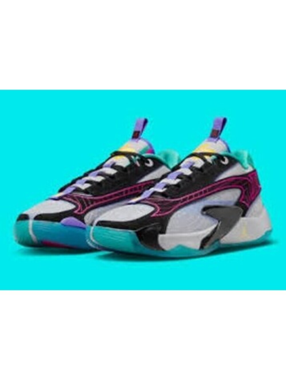 Nike Air Jordan Luka All Star Basketball Shoes Wolf Grey Hyper Jade DX8733 Men 9